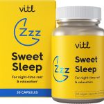 Vitl Vitl Sweet Sleep – 30 Vegan Capsules  To Promote More Restful Sleep