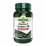 Natures Aid Vit B Complex 100mg Time Release (Mega Potency) 30 Tablets