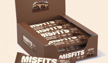 Misfits Vegan Protein Bar Chocolate Brownie